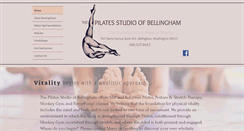 Desktop Screenshot of pilatesofbellingham.com